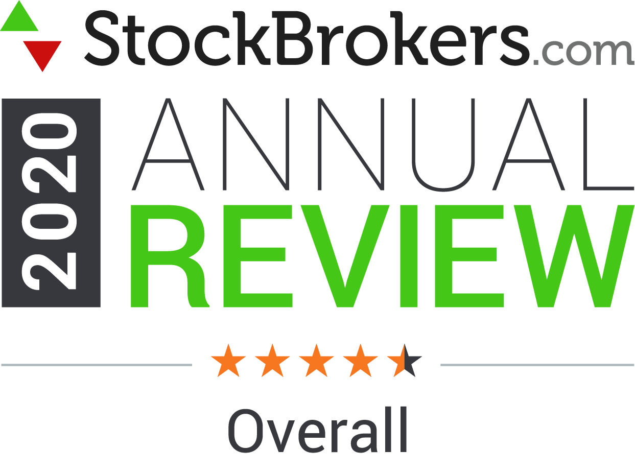 StockBrokers.com 2020 award